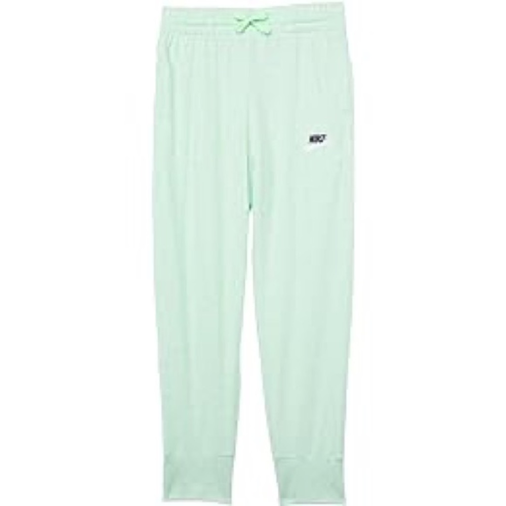 NIKE Kids Girl's NSW 7/8 Jogger Pants Jersey. Vapor Green/Grand Purple. LG 14.